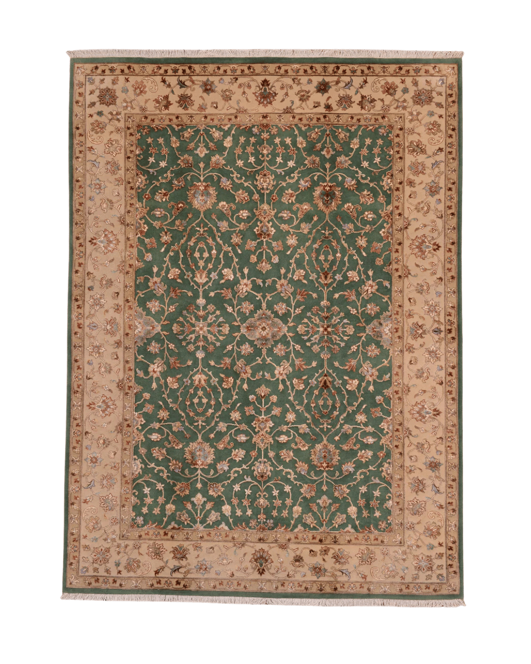 Tapis en laine style afghan 55 x 146 cm