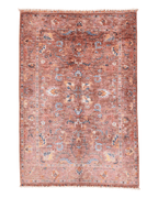 Sultani Hand-Knotted Wool Rug 4' x 6'