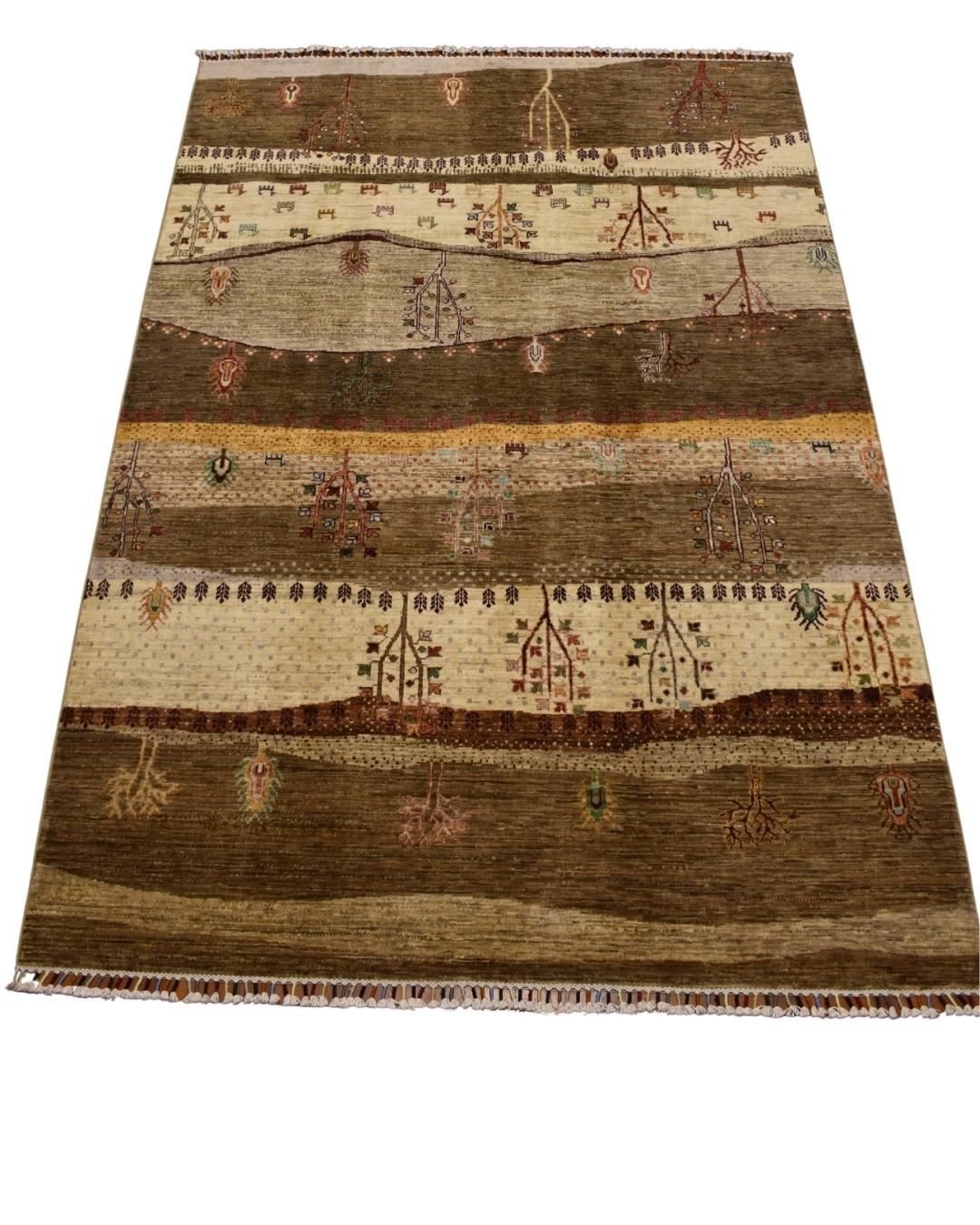 Sultani Hand-Knotted Wool Rug 5' 9
