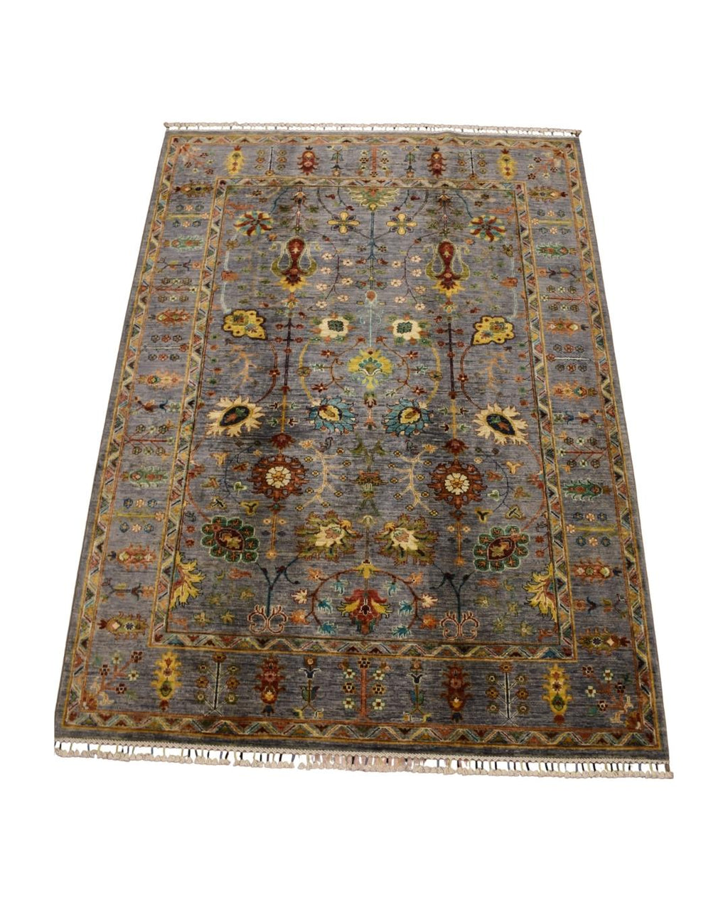 Sultani Hand-Knotted Wool Rug 6' x 8'