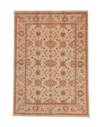 Ushak Hand-Knotted Wool Rug 6' x 8'