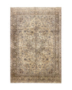 Tapis en laine style afghan 55 x 146 cm