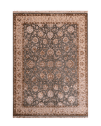 Ottoman Elegance Hand-Knotted Wool Rug 6' x 8' 1"