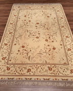 Ottoman Elegance Hand-Knotted Wool Rug 5' 6" x 8' 1"