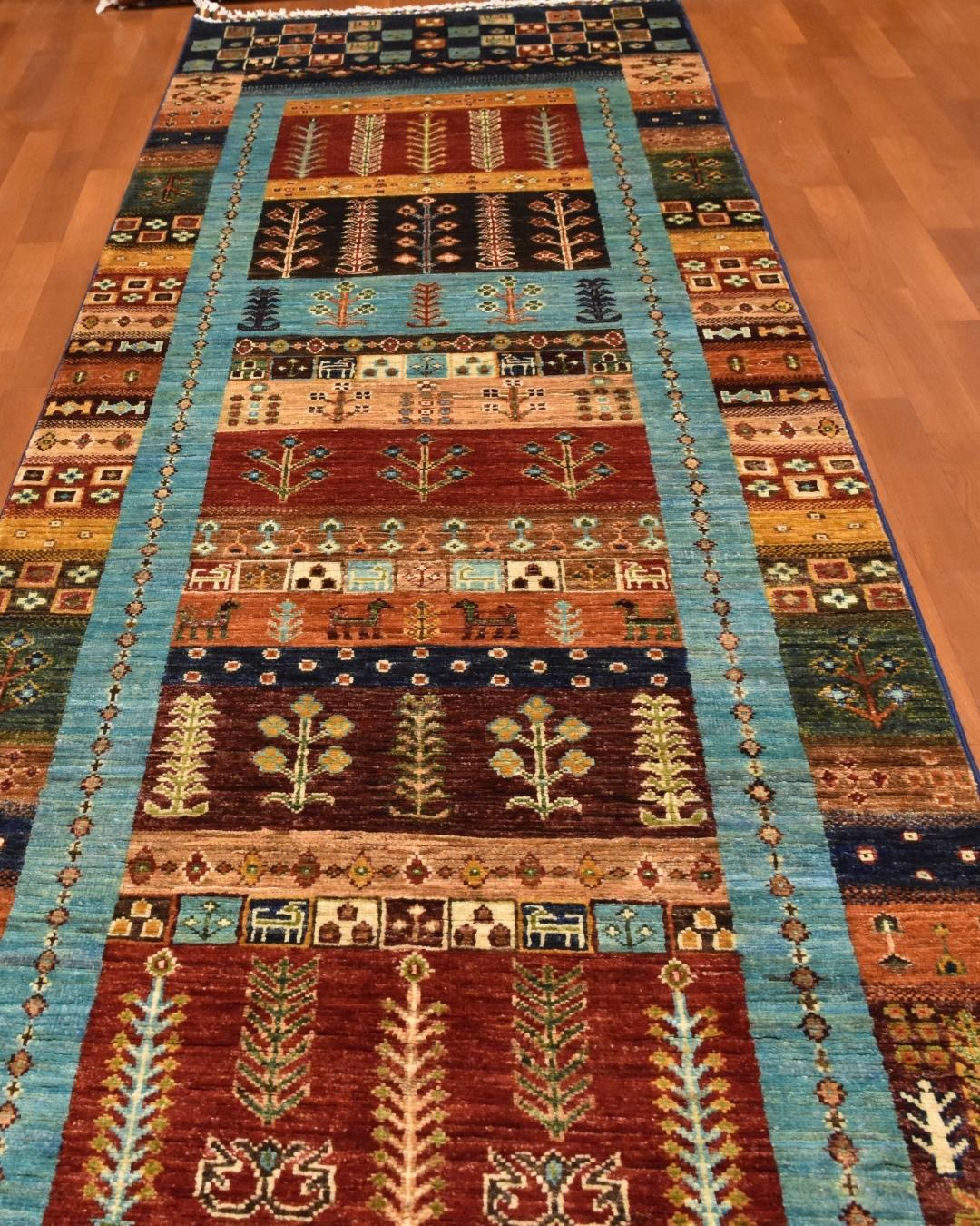 Sultani Hand-Knotted Wool Runner 2' 8" x 9' 6"