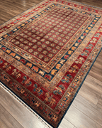 Pazyrk Hand-Knotted Wool Rug 8' 1" x 11' 1"