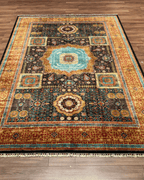 Mamluk Hand-Knotted Wool Rug 6' 7" x 9' 5"