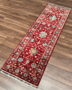 Sultani Hand-Knotted Wool Runner 1' 9" x 6' 2"