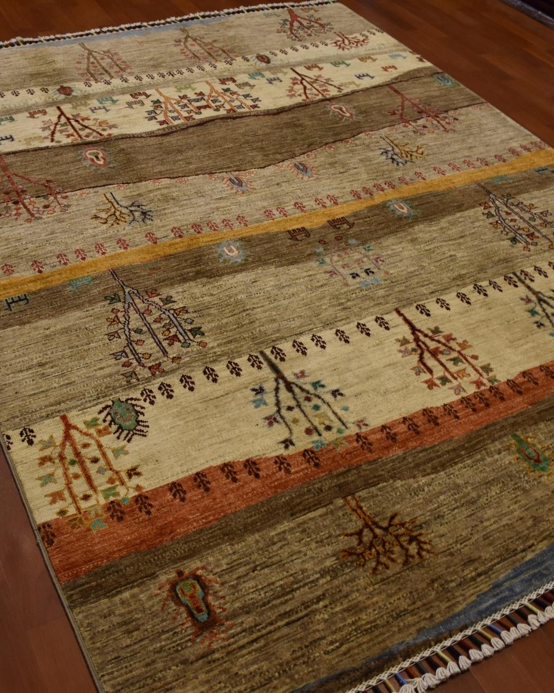 Sultani Hand-Knotted Wool Rug - 153x203 cm 3.11 m² | 5x7 ft