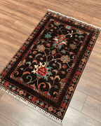 Sultani Hand-Knotted Wool Rug 2' 8" x 4' 2"