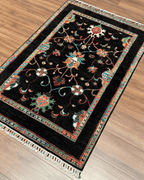 Sultani Hand-Knotted Wool Rug 3' 2" x 4' 8"