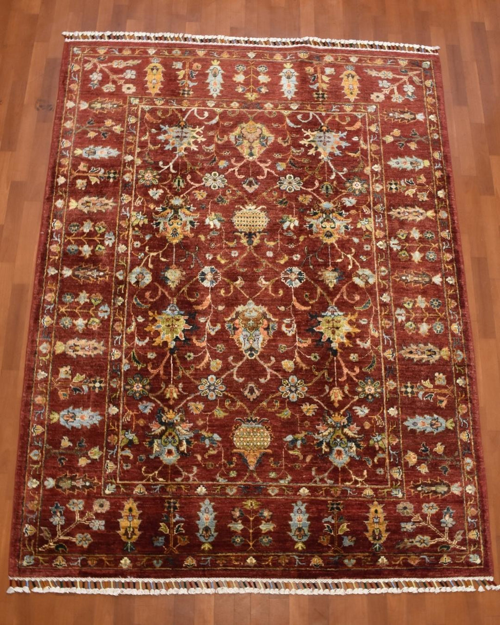 Sultani Hand-Knotted Wool Rug 156x206 cm 3.21 m² | 5x7 ft