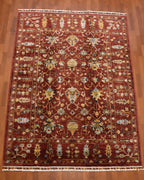 Sultani Hand-Knotted Wool Rug 156x206 cm 3.21 m² | 5x7 ft