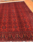 Wolle im afghanischen Stil 1,8x4,8ft – 55x146cm