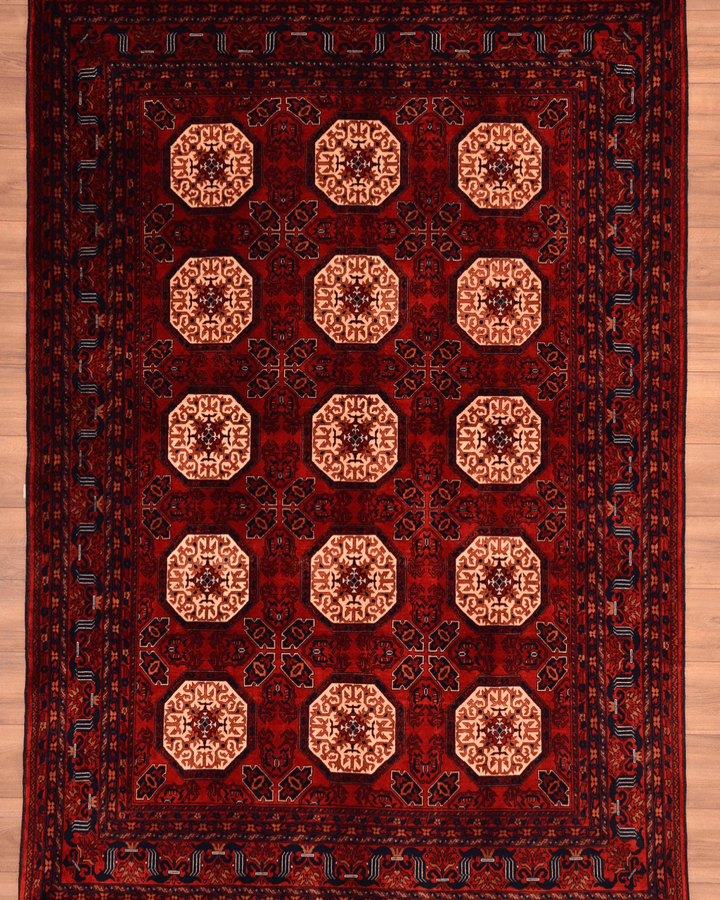 Wolle im afghanischen Stil 1,8x4,8ft – 55x146cm