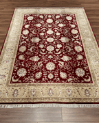 Tapis en laine style afghan 55 x 146 cm