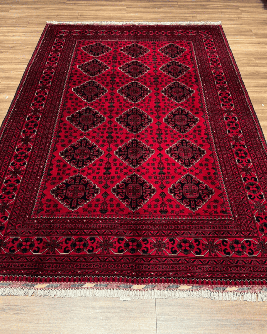 Wolle im afghanischen Stil 1,8x4,8ft – 55x146cm