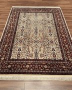 Hereke Hand-Knotted Wool Rug 5' 8" x 8' 1"
