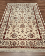 Ottoman Elegance Hand-Knotted Wool Rug 5' 8" x 8' 7"