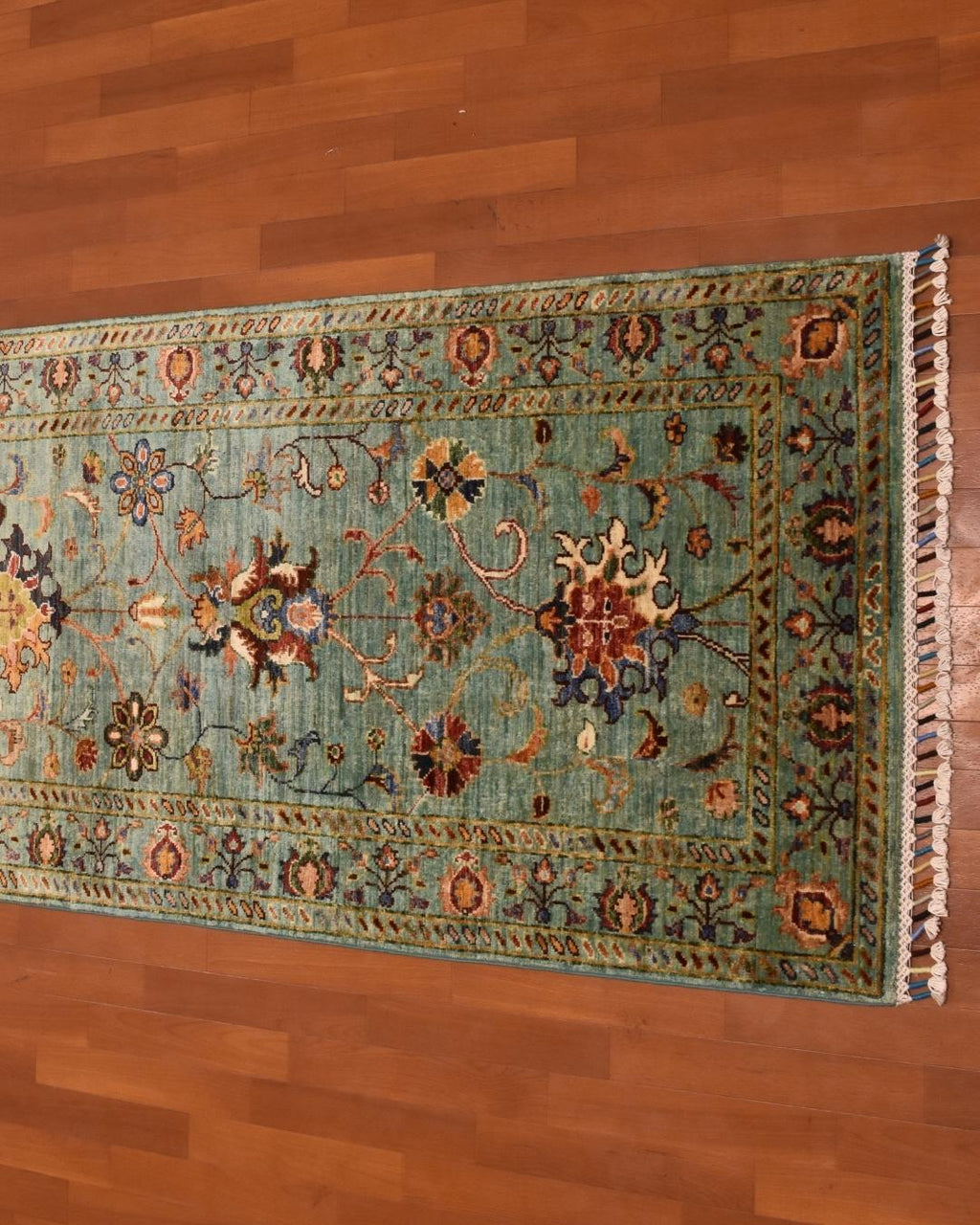 Sultani Hand-Knotted Wool Runner 2' 7" x 8' 2"