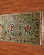 Sultani Hand-Knotted Wool Runner 2' 7" x 8' 2"