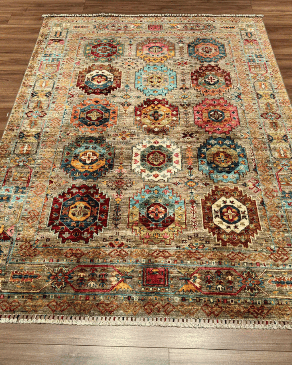Wolle im afghanischen Stil 1,8x4,8ft – 55x146cm