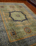 Mamluk Hand-Knotted Wool Rug 5' 9" x 7' 9"