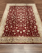 Tapis en laine style afghan 55 x 146 cm