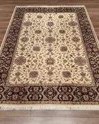 Tapis en laine style afghan 55 x 146 cm