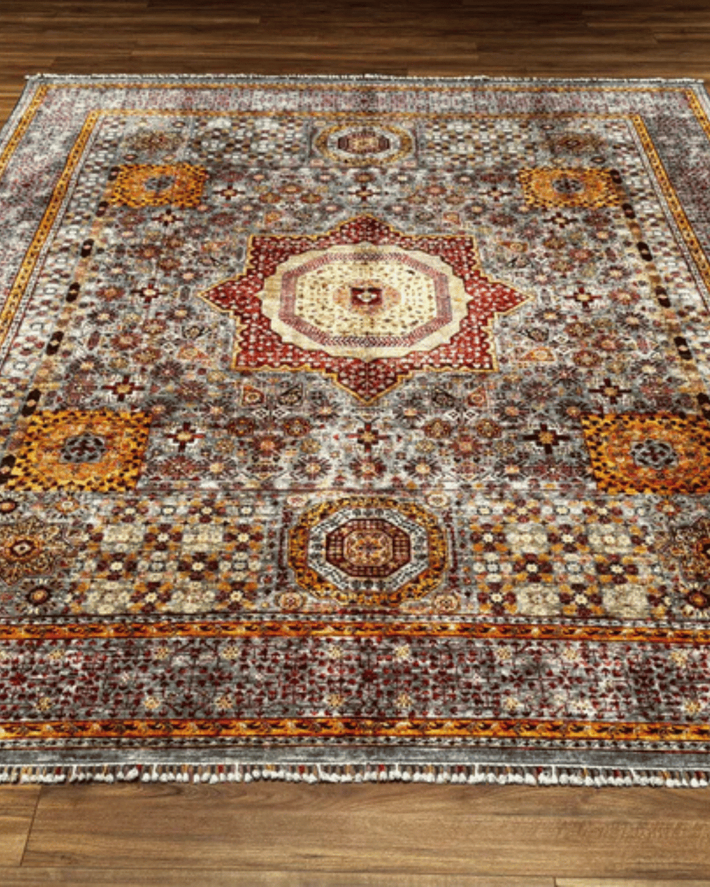 Mamluk Hand-Knotted Wool Rug 8' 2" x 10'