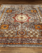 Mamluk Hand-Knotted Wool Rug 8' 2" x 10'