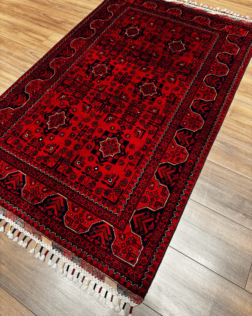 Wolle im afghanischen Stil 1,8x4,8ft – 55x146cm