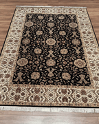 Ottoman Elegance Hand-Knotted Wool Rug 5' 8" x 7' 9"