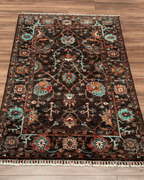 Sultani Hand-Knotted Wool Rug 3' 3" x 4' 5"