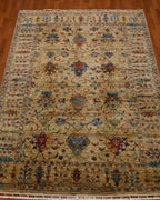 Sultani Hand-Knotted Wool Rug 5' 7" x 7' 9"