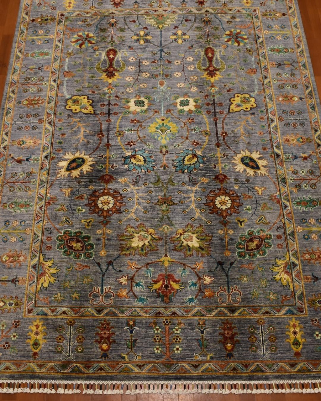 Sultani Hand-Knotted Wool Rug 6' x 8'