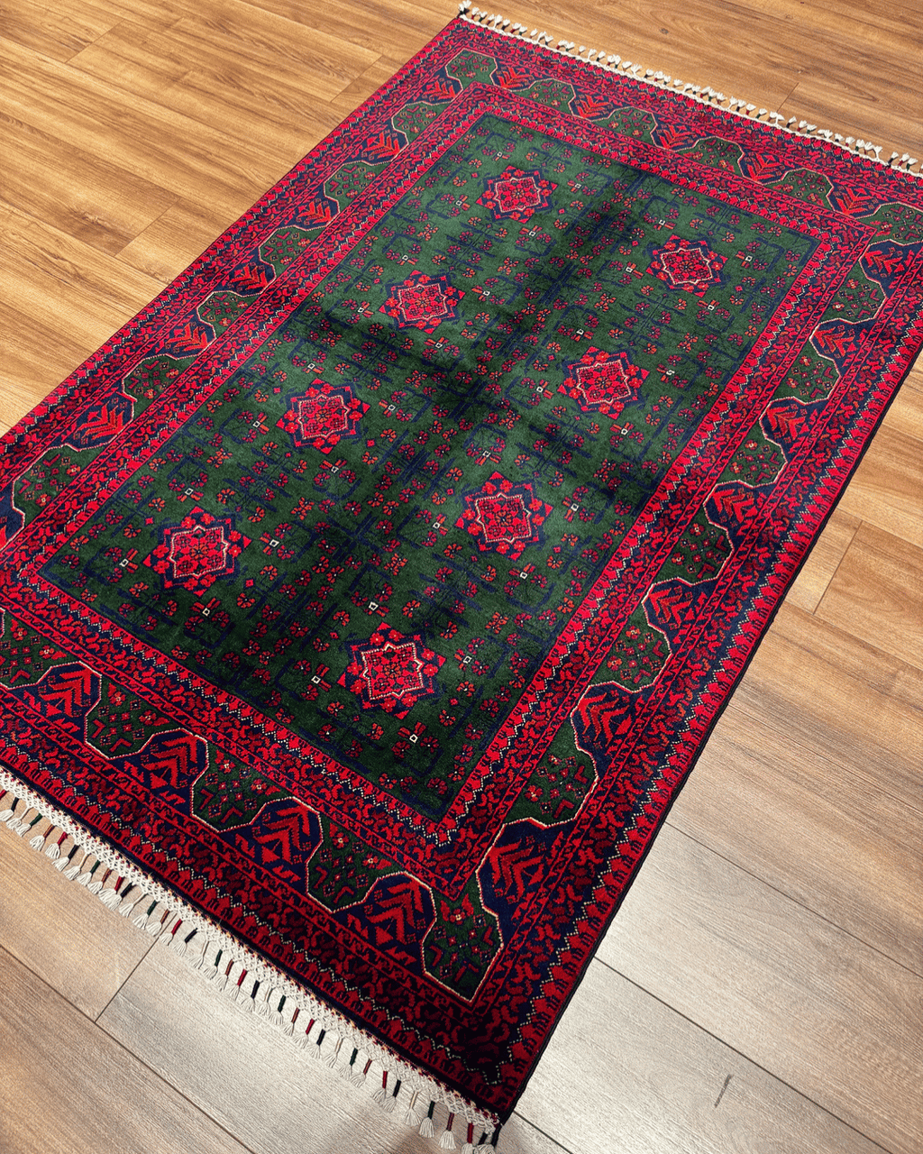 Wolle im afghanischen Stil 1,8x4,8ft – 55x146cm