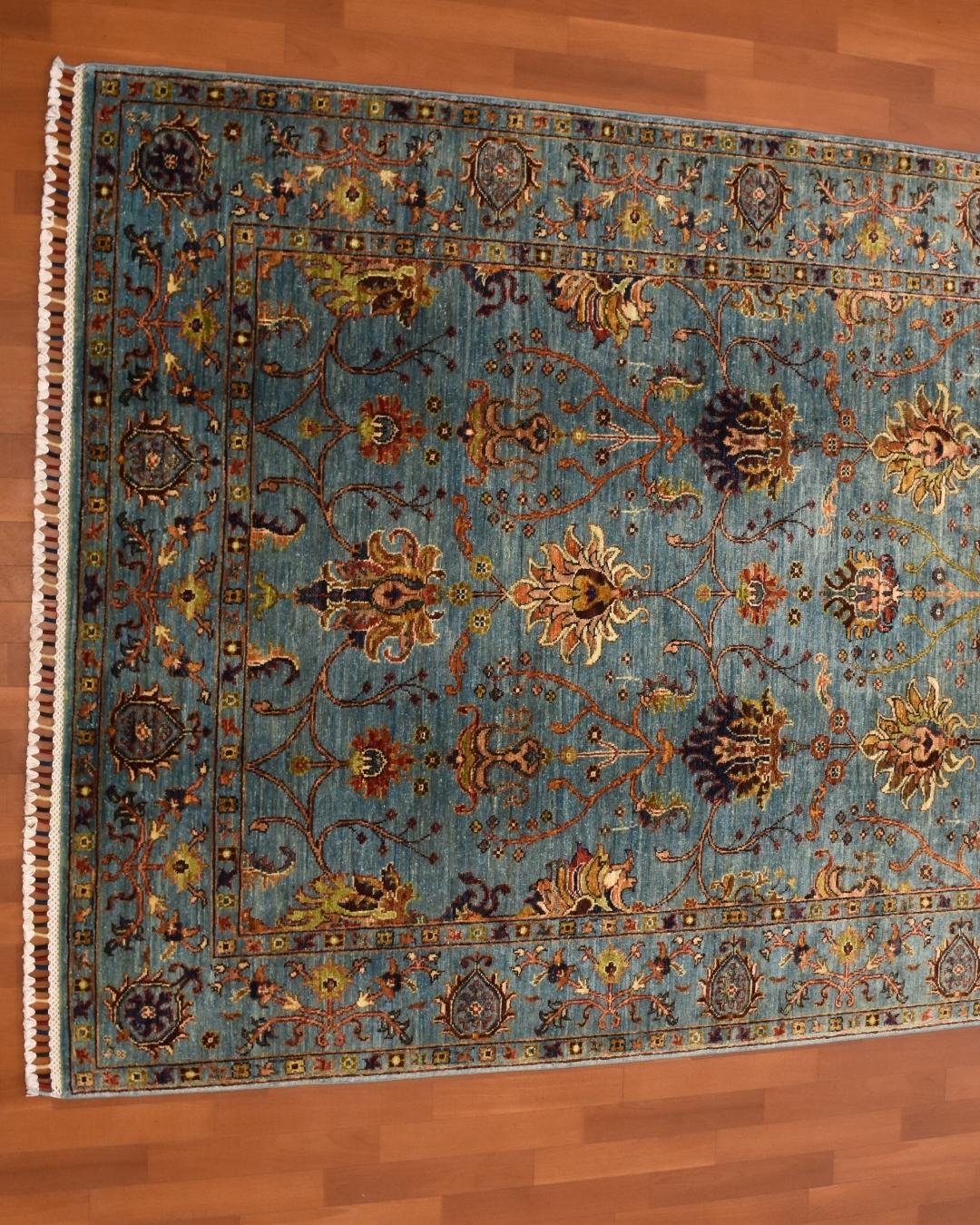 Sultani Hand-Knotted Wool Rug - 152x206 cm 3.13 m² | 5x7 ft