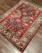 Shirvan Hand-Knotted Wool Rug 4' 9" x 6' 3"