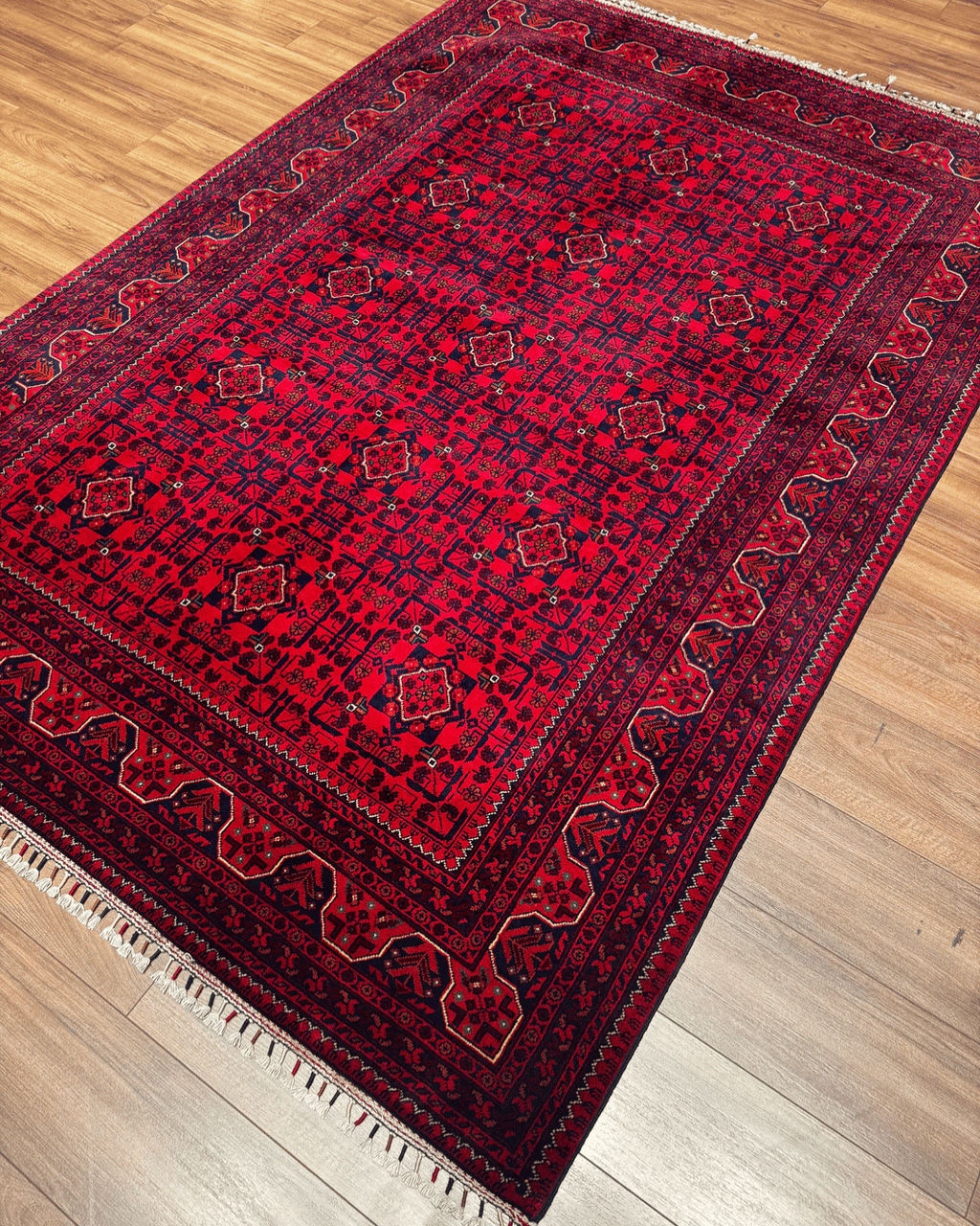 Wolle im afghanischen Stil 1,8x4,8ft – 55x146cm