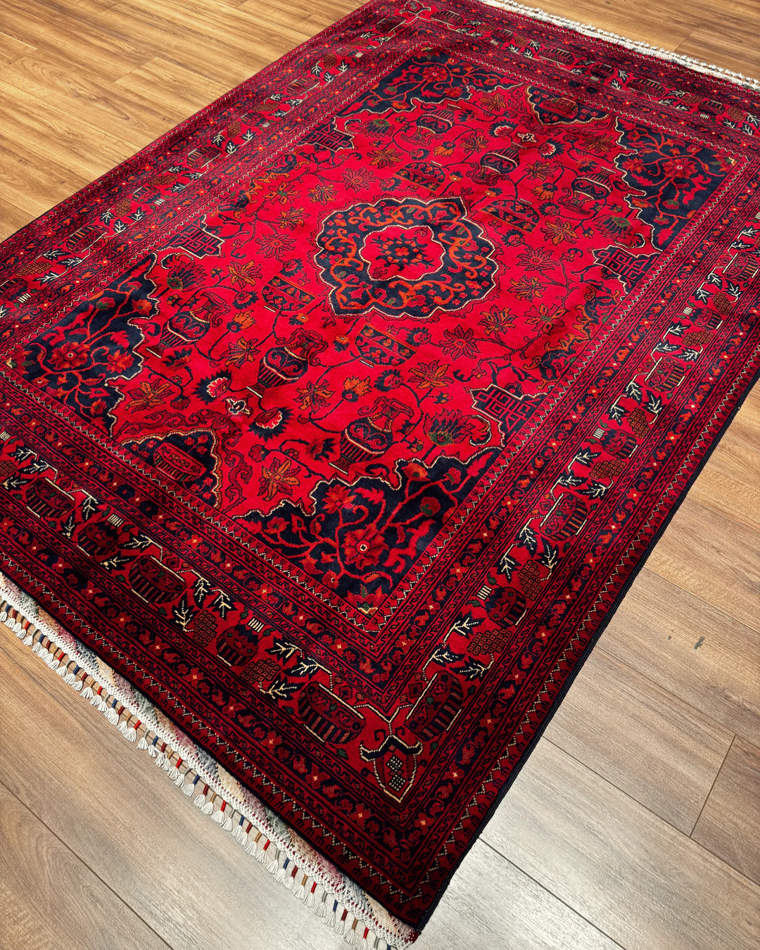 Wolle im afghanischen Stil 1,8x4,8ft – 55x146cm