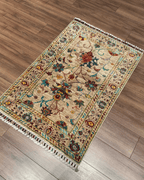 Sultani Hand-Knotted Wool Rug 2' 7" x 3' 9"