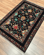 Sultani Hand-Knotted Wool Rug 4' 1" x 6'