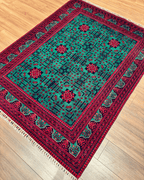 Wolle im afghanischen Stil 1,8x4,8ft – 55x146cm