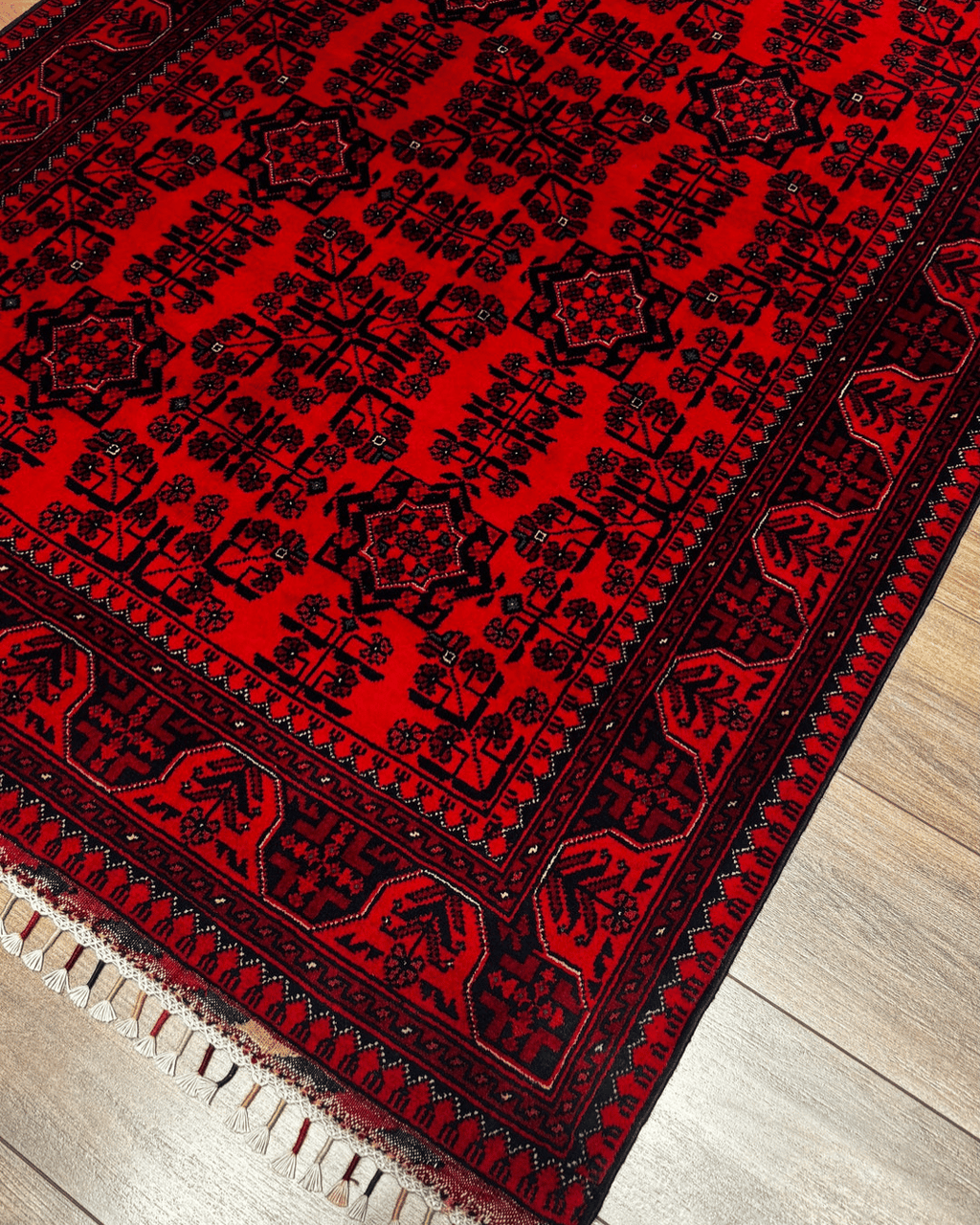 Wolle im afghanischen Stil 1,8x4,8ft – 55x146cm