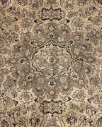 Tapis en laine style afghan 55 x 146 cm