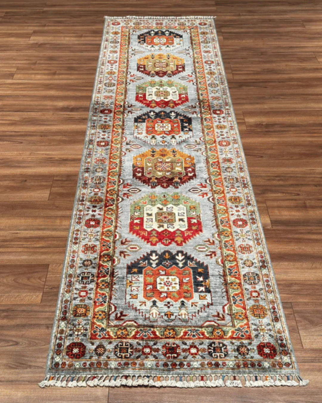 Wolle im afghanischen Stil 1,8x4,8ft – 55x146cm