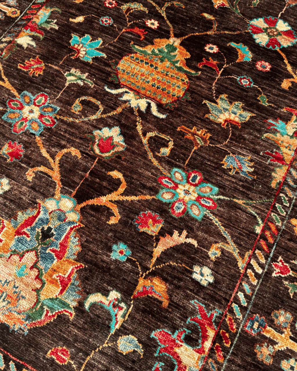 Sultani Hand-Knotted Wool Rug 3' 5" x 5' 1"