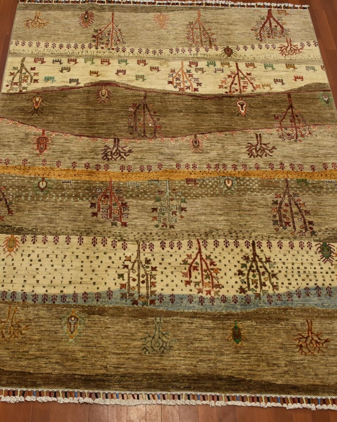 Sultani Hand-Knotted Wool Rug 154x196 cm 3 m² | 5x6 ft