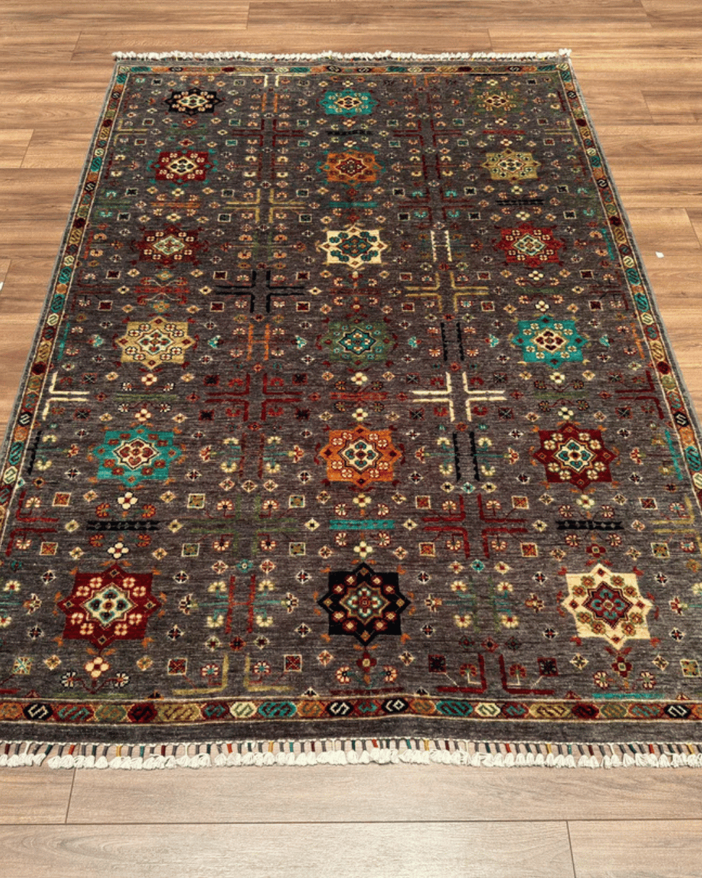 Wolle im afghanischen Stil 1,8x4,8ft – 55x146cm